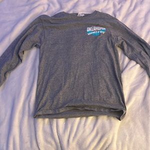 Grey, Oklahoma sooner state long sleeve